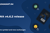 ADAMANT Messenger PWA update v4.6.2 — Wallet list and FLOKI Token