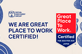 Social Discovery Group Officially Named a Great Place to Work in Japan in 2025!