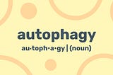 Fast Your Way to Autophagy