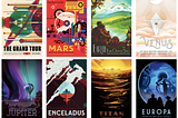 NASA’s Stunning Space Tourism Posters Celebrate the Marriage of Science, Art, and Myth