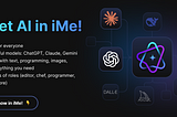 Meet AI Assistant in iMe!