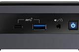 Homelab: Intel NUC with the ESXi hypervisor.