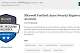 AZ-500: Microsoft Azure Security Technologies ，Azure 雲端安全性工程師認證準備方向、考試心得 (新版本2022)