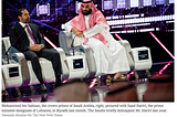 Photo captions matter and should always tell a story: This example from the Times shows you how