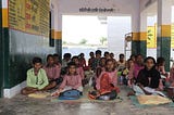 One Teacher and Multiple Jute Mats — An insight into a local government school in rural UP