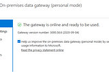 PostgreSQL data refresh using Data Gateway in Power BI report