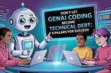 Don’t Let GenAI Coding Become Technical Debt: 9 Pillars for Success!