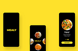 UX/UI Case Study: Mealy, A Mobile Food Delivery Application
