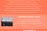 Monster Fishing Tackle