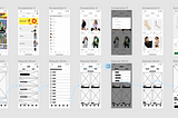 Wireframing ASOS