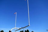 Football goalposts