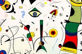 Picture of Joan Miró on the header