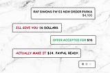 Why Grailed Could Benefit From a Credits System to Gamify Haggling.