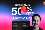 🚨 50% OFF no Lovable HOJE (Nunca Aconteceu Antes) — mas não perca tempo…