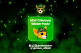 NEW Chiwawa Sticker Pack