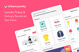 Laundry App Design — Why do it yourself if we can do it for you?