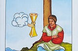 Four of Cups by guruji@thetarot.cards