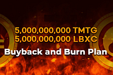 CBNK plans to buy back and burn 50% of TMTG/LBXC tokens