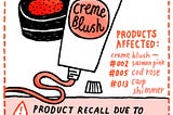 Urgent Cosmetic Product Recalls