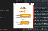 Electron Seamless Title Bar with Svelte and Tailwind