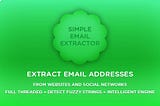 Simple Email Extractor v2.4