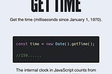 Handy JavaScript Methods