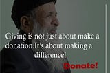 Fund Raising Campaign for Edhi Foundation