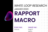 Rapport macroéconomique, janvier 2023