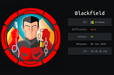 HackTheBox — Blackfield