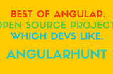 Introducing AngularHunt