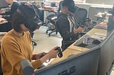 Why aren’t we using VR in the office? Come on guys, it’s 2020.