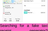 Fake Taxi Receipt Generator | Expensesreceipt.com