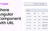 Video: How to share an Angular Component with URL