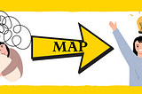 A woman feeling troubled by her mental spirals magically transforms to feeling inspired through MAP