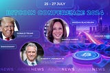 Kamala Harris to Speak at Bitcoin Conference with Robert Kennedy Jr. and Trump?