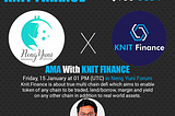 KNIT Finance AMA Recap With Neng Yuni Forum