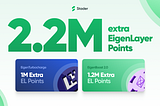 EigenBoost 2.0 + EigenTurbocharge | 2.2Mn Extra EigenLayer Points with ETHx