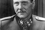 Otto Skorzeny, major Waffen SS and security service, decorated with the Knight’s Cross. Portrait photography. September 1943. (Image source: Public Domain).