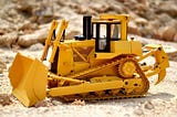 Remote Control Excavator and Dump Truck Working Models