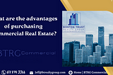 What are the benefits of investing in commercial real estate?