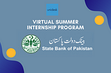 VIRTUAL SUMMER INTERNSHIP PROGRAM 2021| STATE BANK OF PAKISTAN |