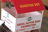 Fund Raising for Edhi Foundation