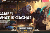 Gacha Mechanics in GameFi