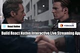 React Native Live Streaming App with Video SDK