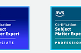 Roadmap for becoming an AWS Certification SME Professional