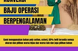 TLP/WA 0812–9291–318 Konveksi Baju Operasi Tangerang di Manis Jaya, Harga Promo Pengiriman Tepat…