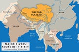 The Tibetan Plateau lies between India and China, and is the major source of freshwater that feeds the perennial rivers that have sustained both the Indic and the Sinic civilisations.