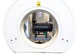 How coffee beans move within a revolving drum.