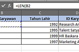 Formulas Collection Ms. Excel for Manipulating Data