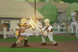 Combat in CryptoCrusades